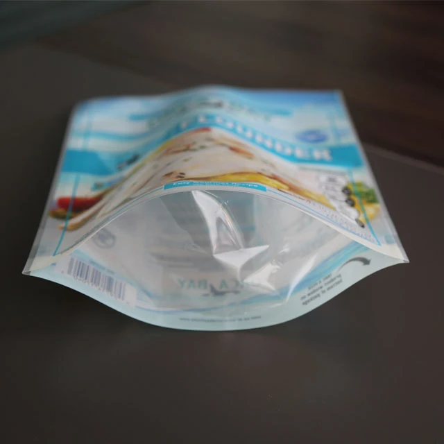 Sacchetto alimentare ecologico con stampa personalizzata Stand Up Pouch
